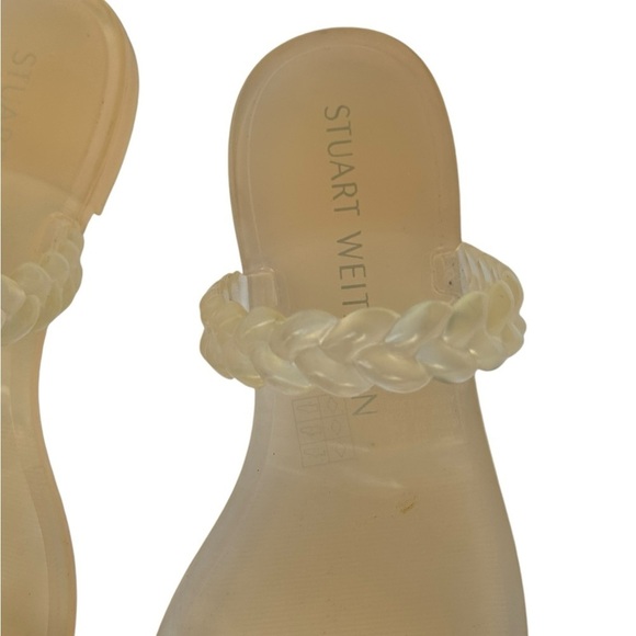 STUART WEITZMAN Braida Womens Open Toe Slip On Jelly Sandals SZ. 8 - Picture 7 of 11